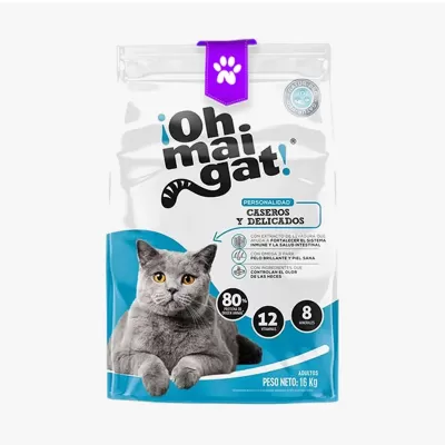 Omaigat Caseros 16Kg | Nutrición natural y sabor irresistible