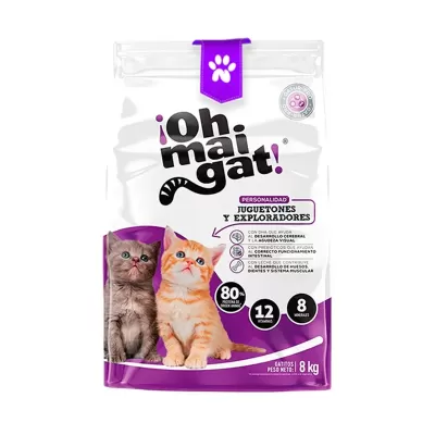 Omaigat Gatitos 8Kg | Nutrición completa para gatitos saludables