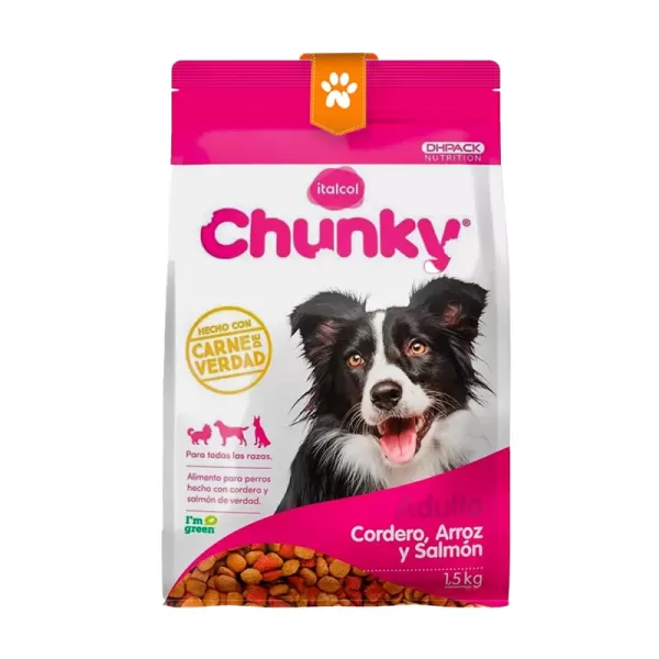 Chunky Adulto Perro Cordero 12kg