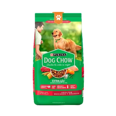 Dog Chow Adulto Medianos y Grandes | Nutrición completa para perros adultos