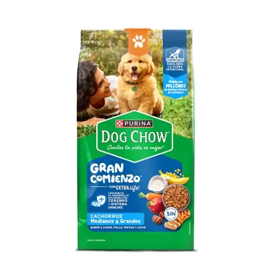 Dog Chow Cachorro Medianos y Grandes | Nutrición para cachorros en crecimiento