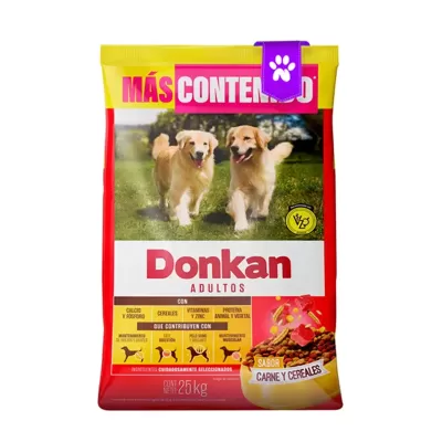 Donkan Adulto Carne | Nutrición completa y sabor irresistible para perros