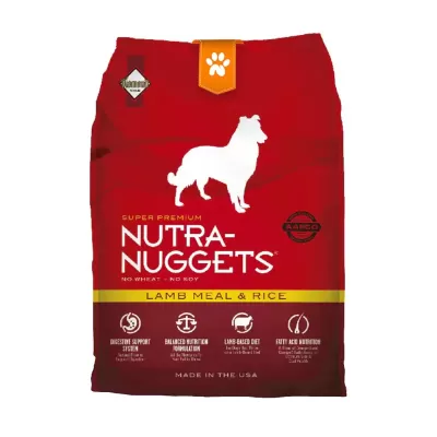 Nutra Nuggets Dog Lamb Meal & Rice | Alimento premium para perros adultos