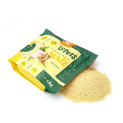 Arena Lopets para gatos | Control de olores y grumos compactos