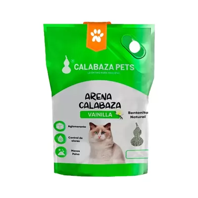 Arena de Bentonita Calabazapets | Control de olores y grumos firmes