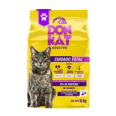 DonKat Adulto | Nutrición completa y balanceada para gatos